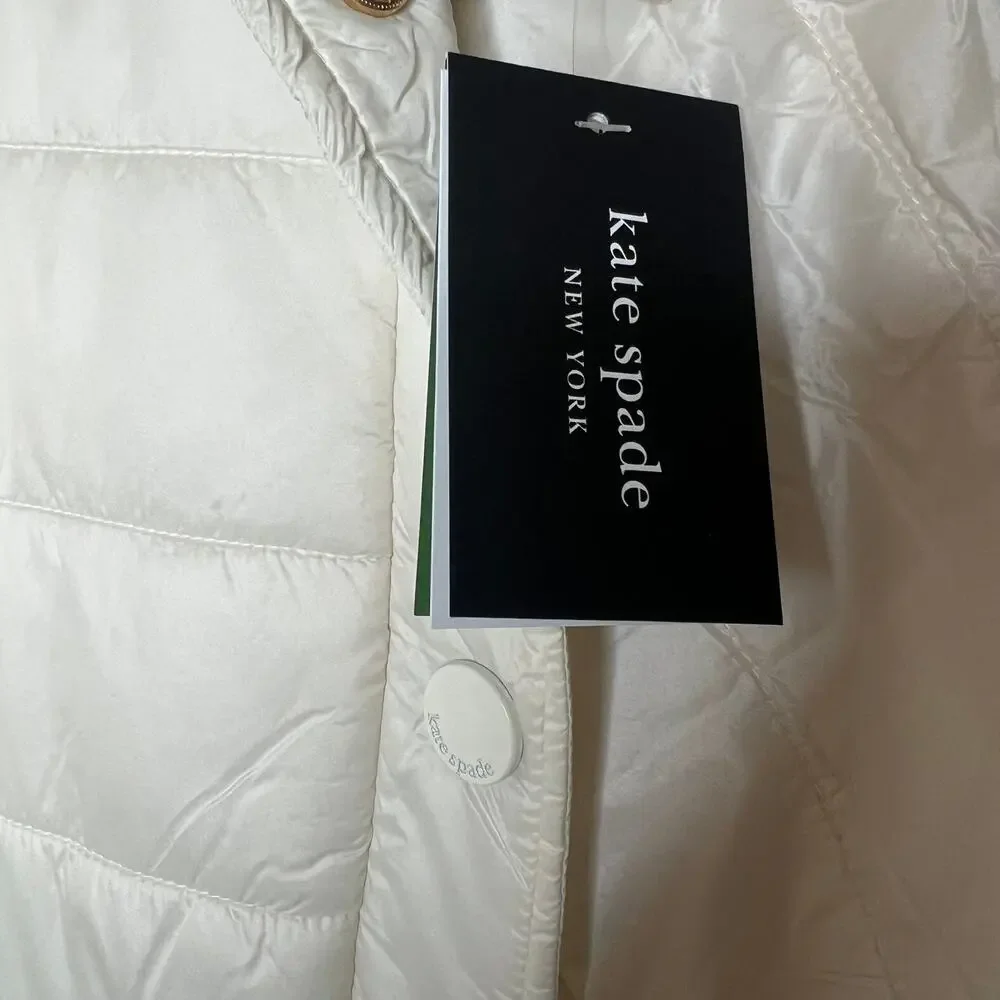 Kate Spade Quilted Water Resistant Jacket Size XL